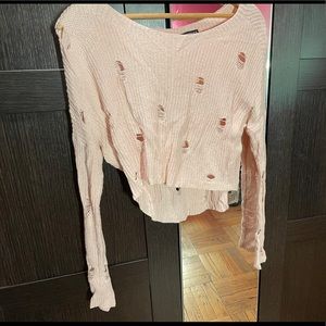 3/$15 EXPRESS cropped sweater